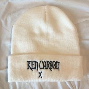 Official Ken Carson X White VIP Beanie